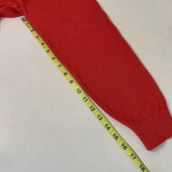 Brooks Brothers Sweater Mens Medium Silk Cotton Blend V-Neck Pullover Soft - Picture 9 of 9